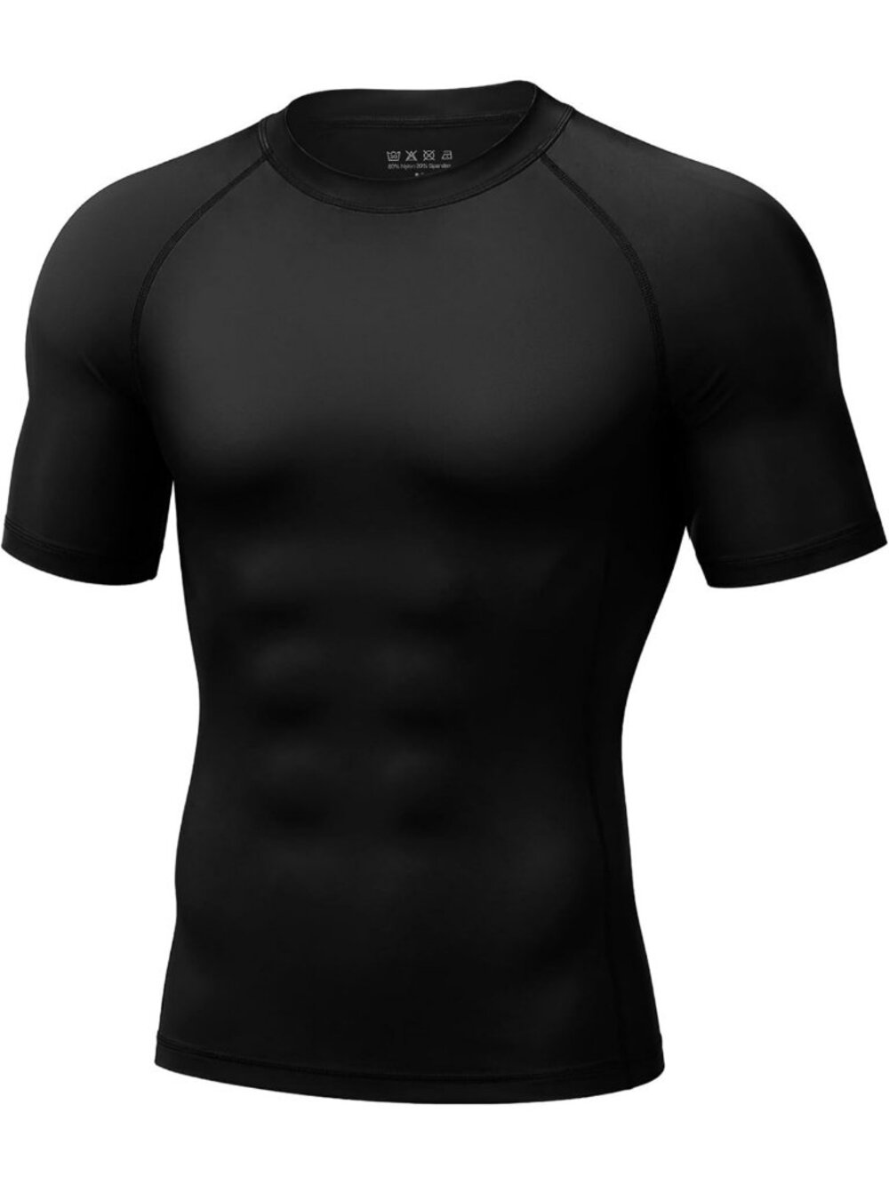 Men's Short Sleeve BJJ Rash Guard | UPF 50+ Compression Base Layer for MMA